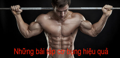 7 bài tập cơ bụng hiệu quả nhất