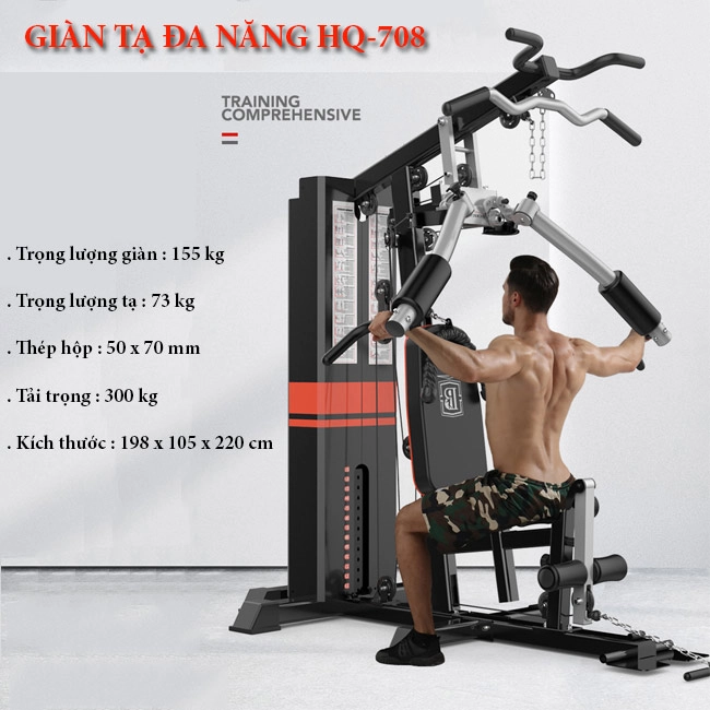 Giàn tập tạ đa năng HQ-708