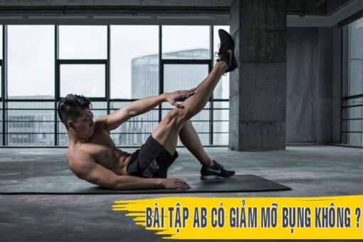 Bài tập AB giảm mỡ bụng không