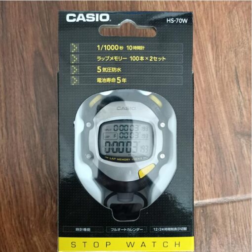 Đồng hồ bấm giây thể thao Casio HS-70W