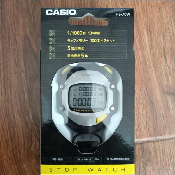 Đồng hồ bấm giây thể thao Casio HS-70W