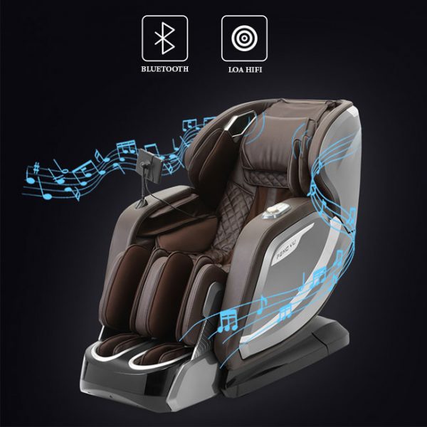 Chức năng nghe nhạc trên ghế massage Oreni OR-520