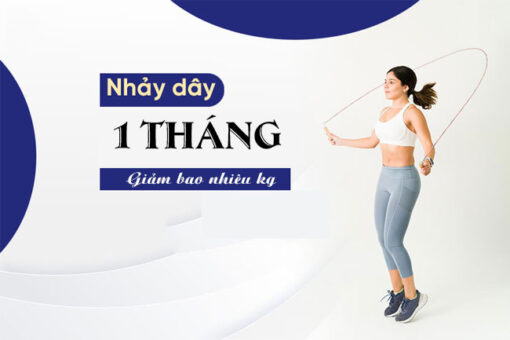 Nhay day 1 thang giam bao nhieu kg