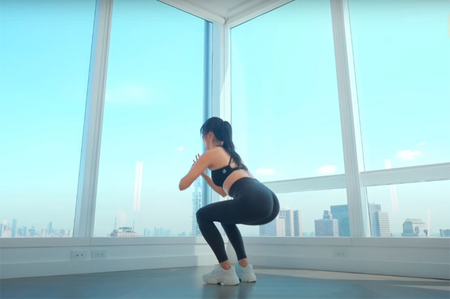 Bài tập thân dưới Squat