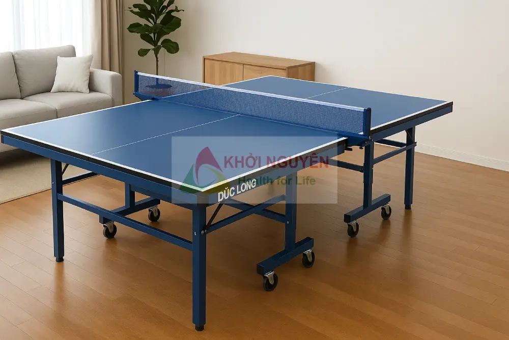 bàn bóng bàn Đức Long DL-Fold phù hợp tập luyện tại nhà 