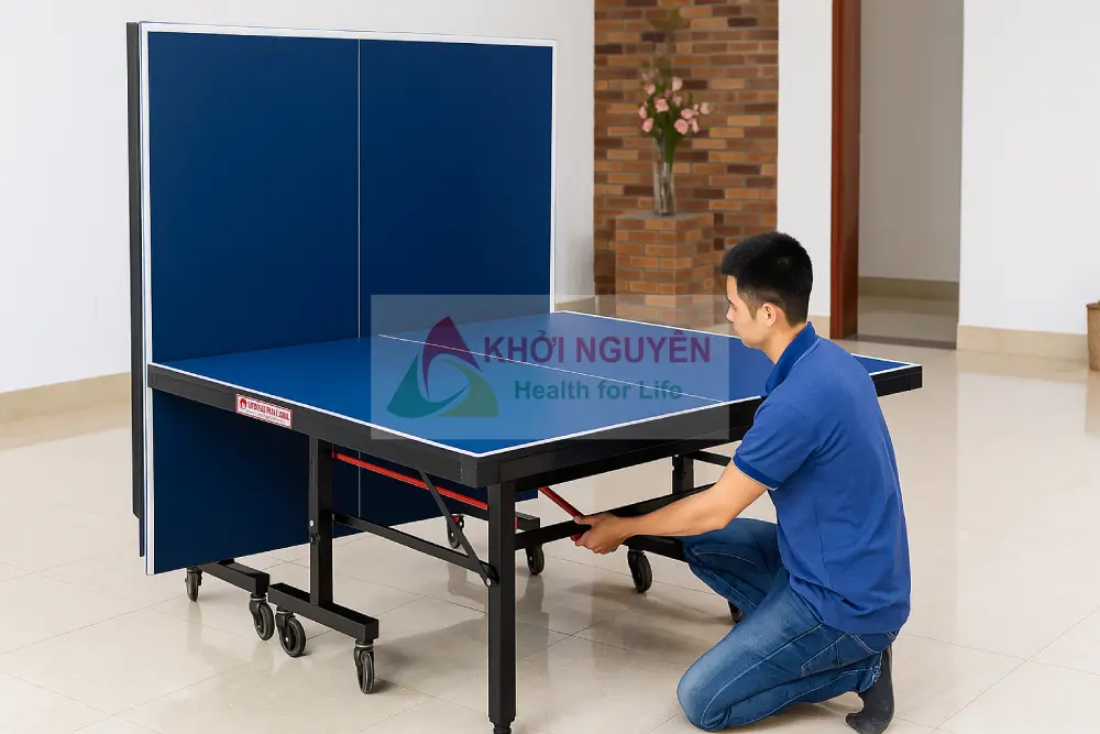 lắp đặt bàn bóng bàn Thiên Trường chính hãng 