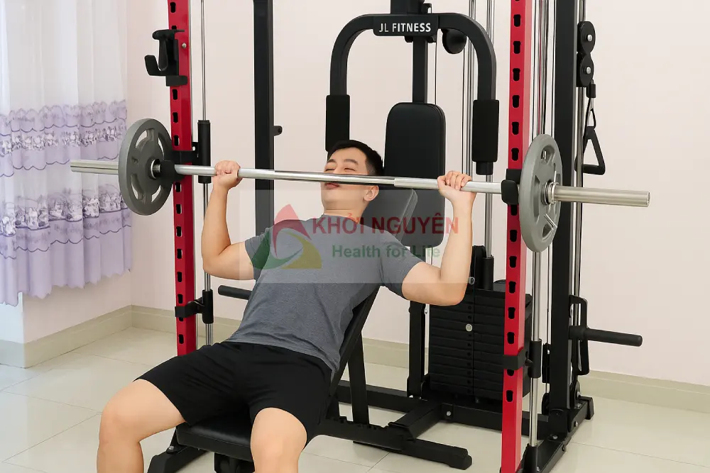 máy tập cơ ngực JL-K12