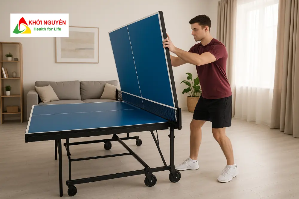 ưu nhược điểm bàn bóng bàn gấp gọn