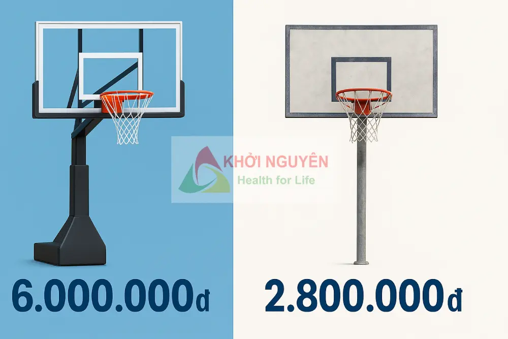 ưu điểm của trụ bóng rổ cũ thanh lý
