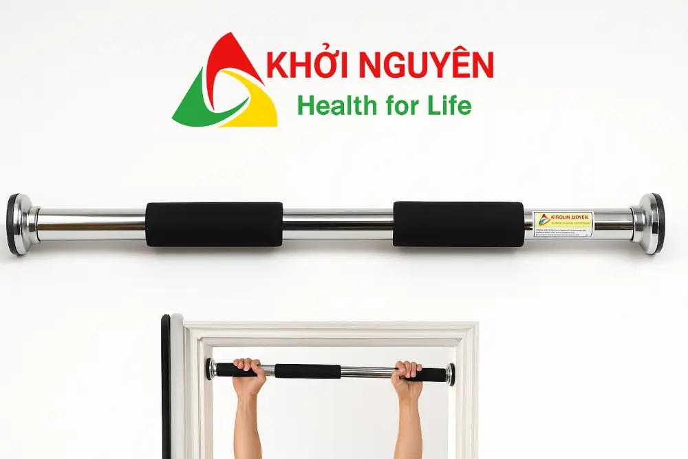 Liên hệ Thể Thao Khởi Nguyên để mua được xà đơn gắn cửa chính hãng giá tốt.