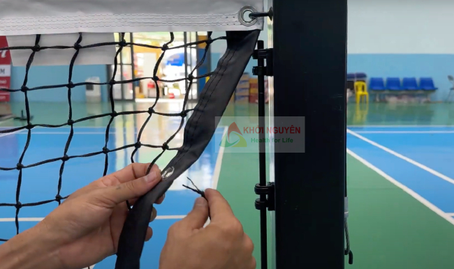 Lắp đặt lưới Pickleball