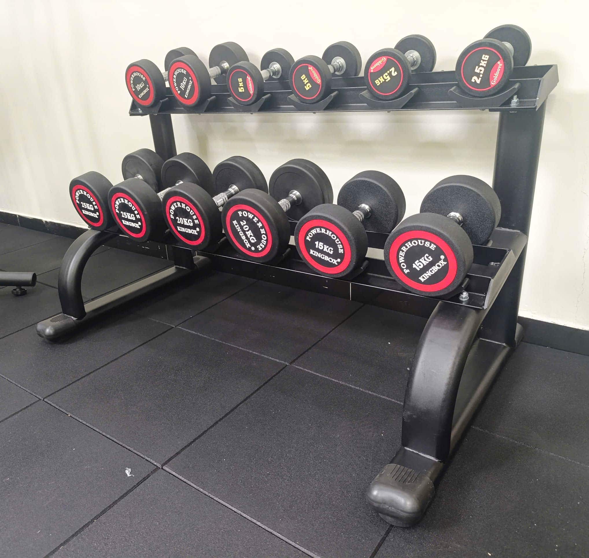 Gia de ta tay 2 tang phong gym