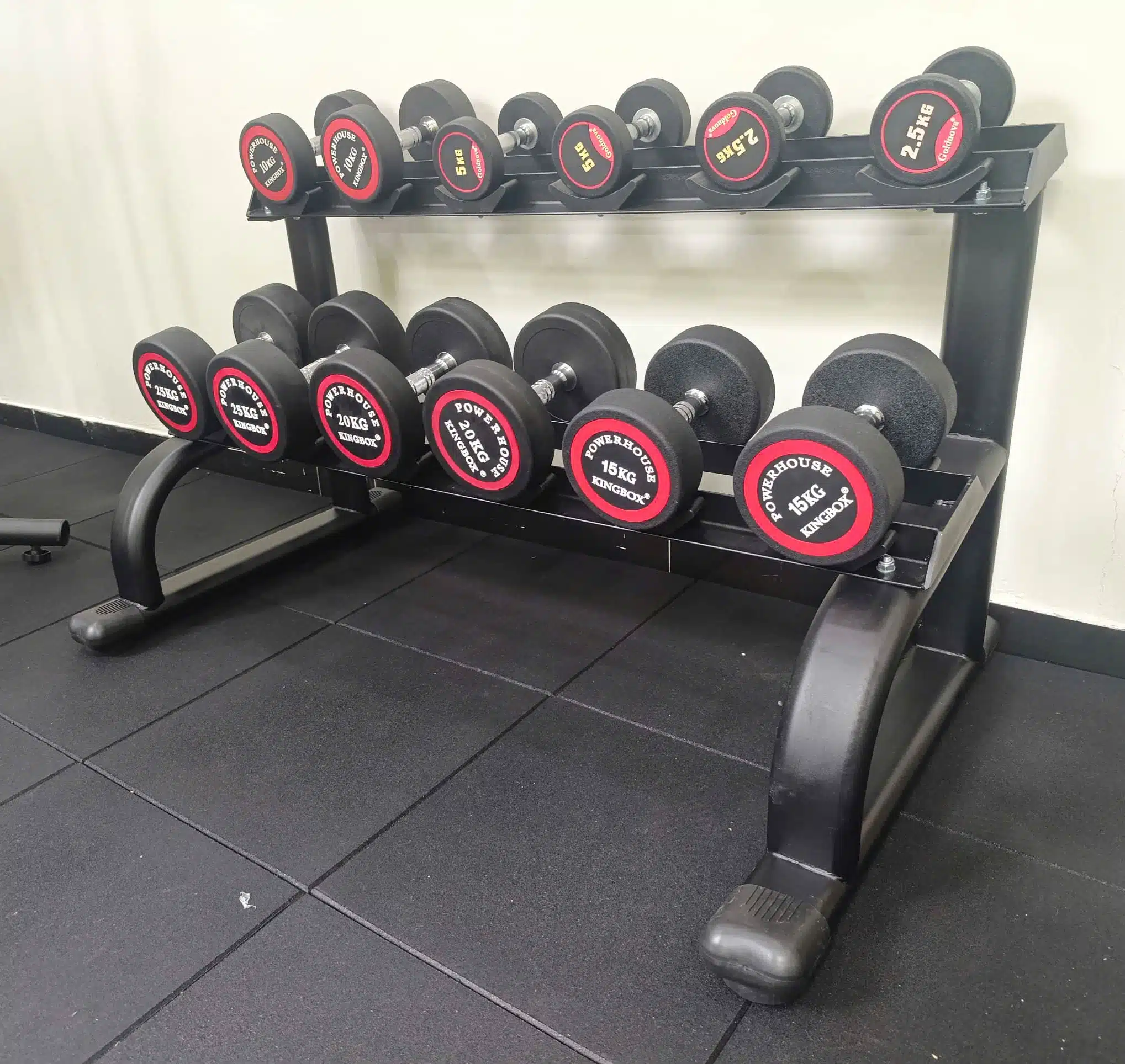 Gia de ta tay 2 tang phong gym