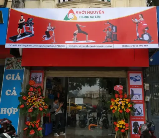 Showroom thể thao khởi nguyên